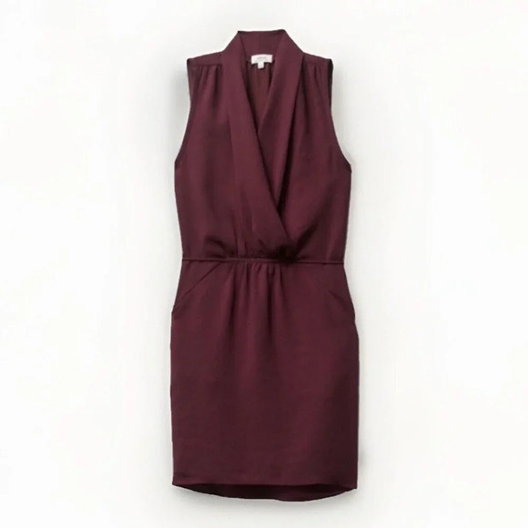Wilfred Deep plum Mini Dress - Picture 1 of 9